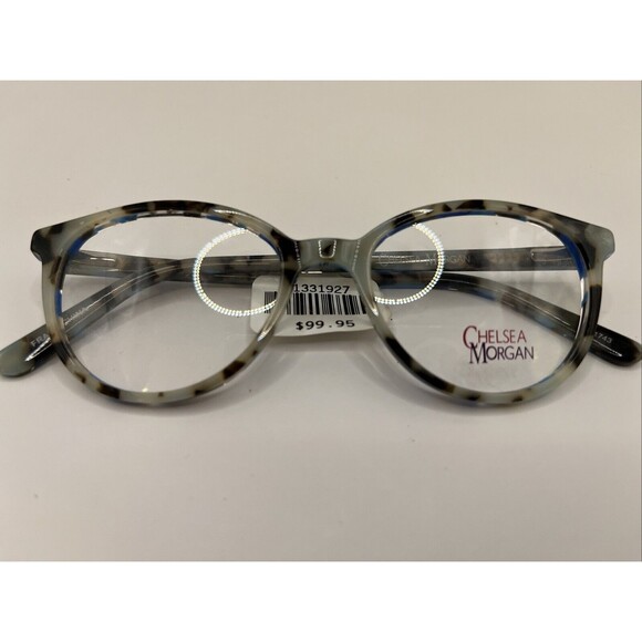 Chelsea Morgan Eyeglasses CMM7002 Tortoise Designer Frames Only  Brown 48-17-135 main image 4